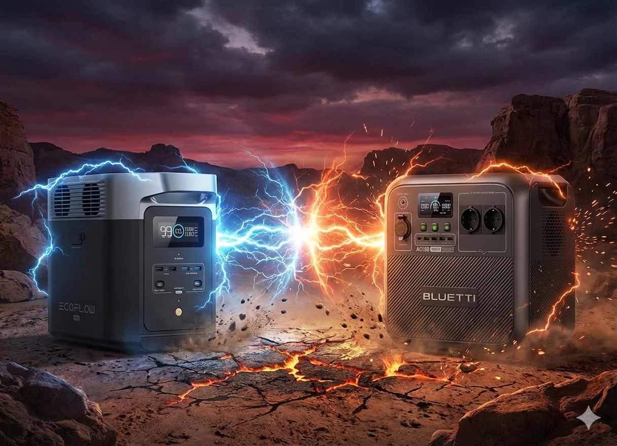 EcoFlow vs Bluetti: ¿Cuál es la mejor estación de energía para tu camper en 2026?